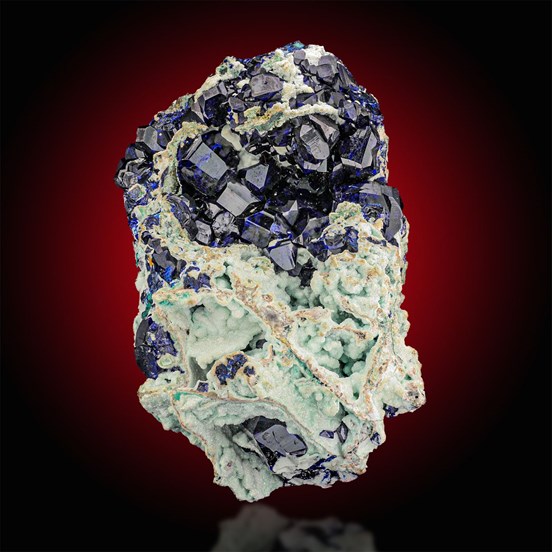 Azurite -Tsumeb Mine (Tsumcorp Mine) | Tsumeb | Otjikoto Region | Namibia